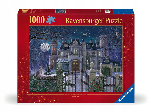PUZZLE 1000 ŚWIĄTECZNA POSIADŁOŚĆ, RAVENSBURGER