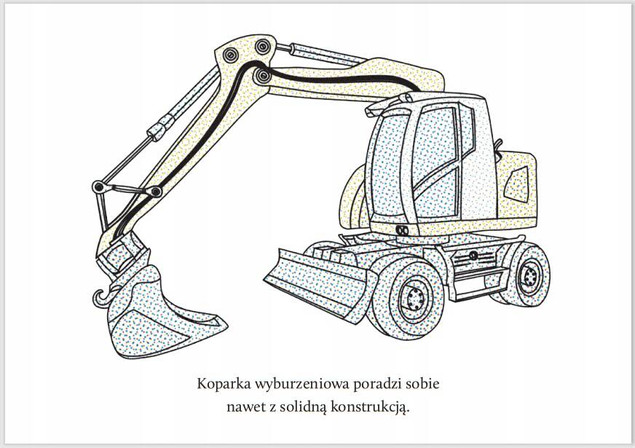 Malowanki wodne. Wyczaruj maszyny budowlane