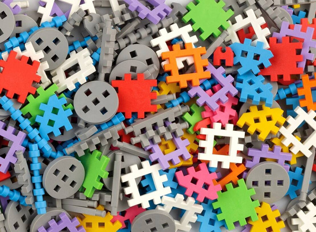 Klocki Mini Waffle 500 sztuk Marioinex