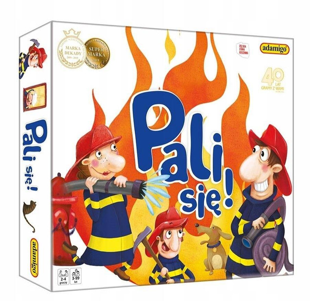 Pali Się! Gra planszowa straż pożarna - Adamigo