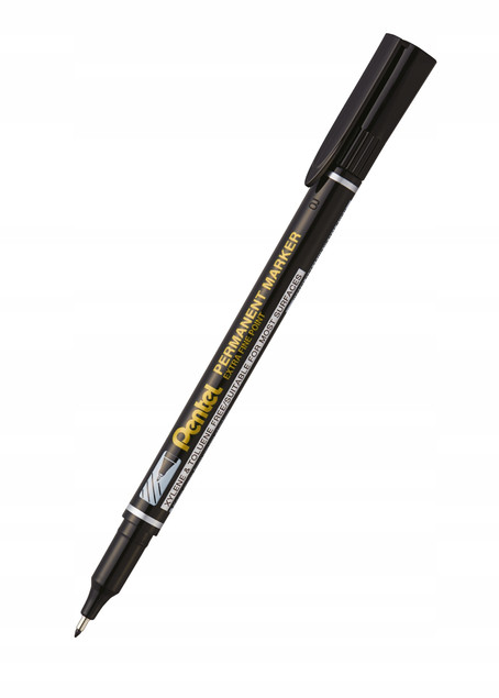 Marker permanentny Pentel NF450 0,6 mm czarny