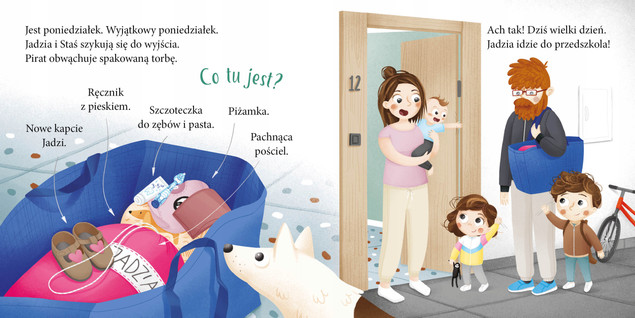Jadzia Pętelka Idzie Do Przedszkola