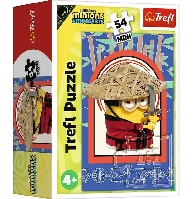 Puzzle Trefl 1 elementów Puzzle 54 Mini Minions&Monsters 4 TREFL