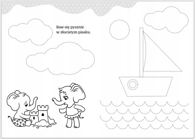 Szlaczki. Maluszkowe malowanie