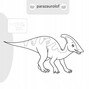 Malowanie-doklejanie. Dinozaury
