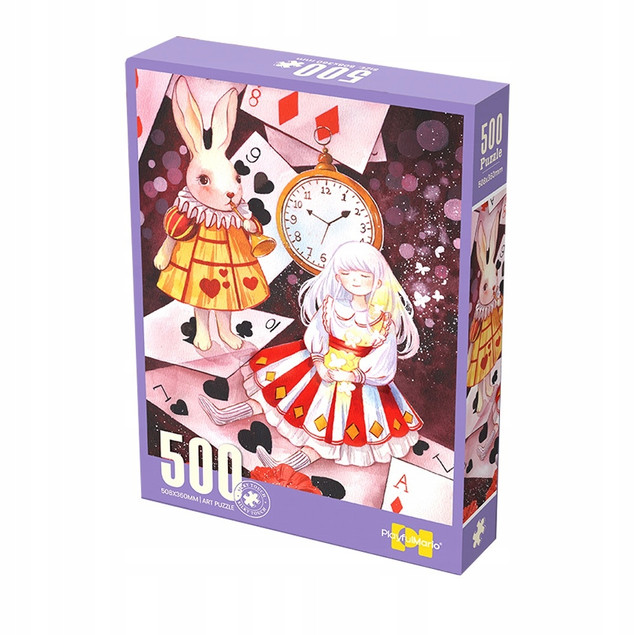 PUZZLE 500 ELEMENTÓW Wysokiej Jakości Układanka Relaksacyjna