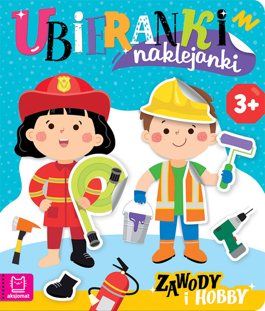 Ubieranki Naklejanki Zawody i Hobby Z Naklejkami 3+ Aksjomat 3996