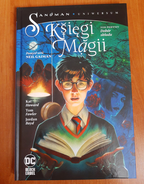Sandman Uniwersum Księga Magii Tom1 Dobór składu Praca zbiorowa