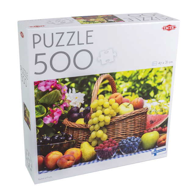 Puzzle 500 Tactic Kosz Owoców Wysoka Jakość Puzzle Lovers