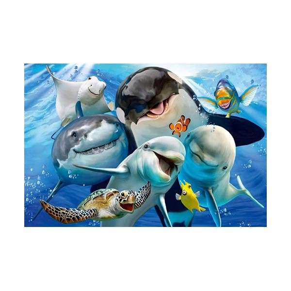 Puzzle Schmidt Spiele 200 el. Podwodni przyjaciele G3 – Barwny Świat Oceanu