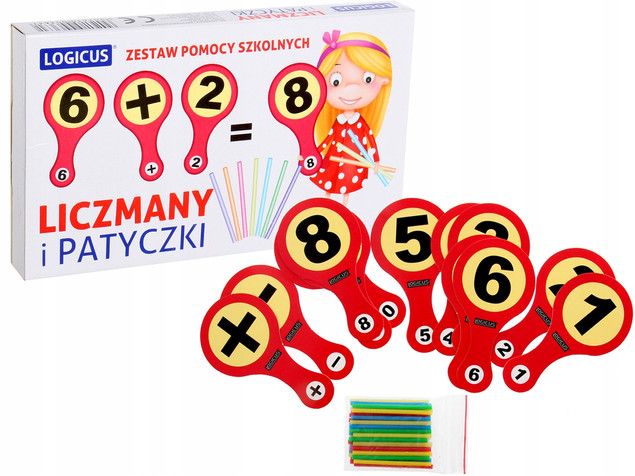 Gra dydaktyczna Liczmany – nauka liczenia 5+