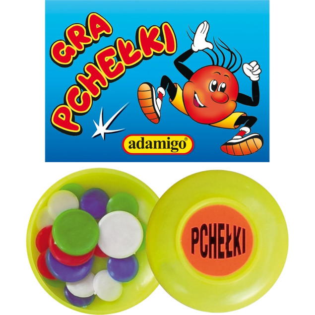 Gra Zręcznościowa Pchełki Adamigo Klasyczna dla Dzieci od 3 lat