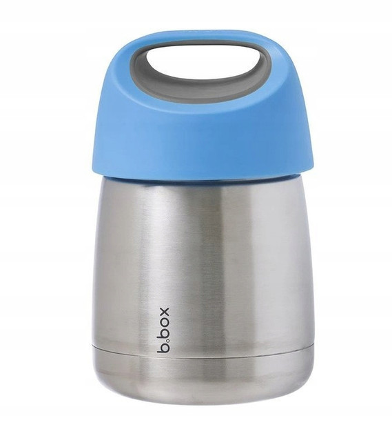 B.box Termos Obiadowy dla Dzieci 335 ml Blue Slate - na Zupę i Obiad