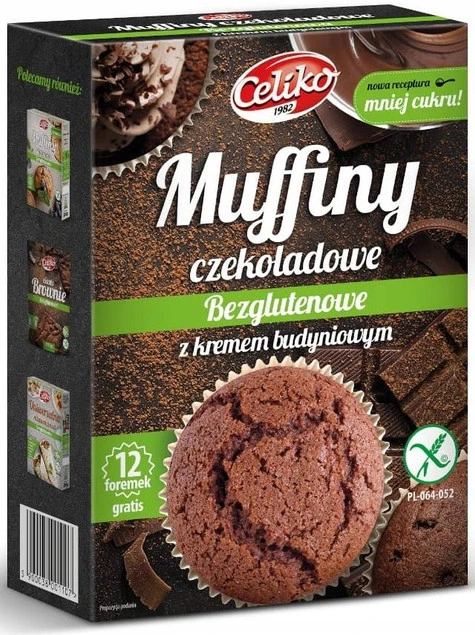 Celiko Muffiny Czekoladowe Bez Glutenu