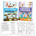 2 książki z łamigłówkami dla dzieci 10+ – Praca
