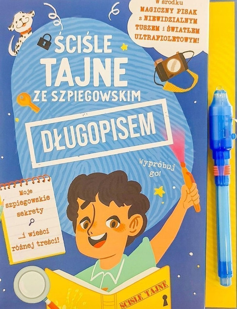 Sekretnik dla Dzieci Chłopców - Z Magicznym Długopisem Praca zbiorowa