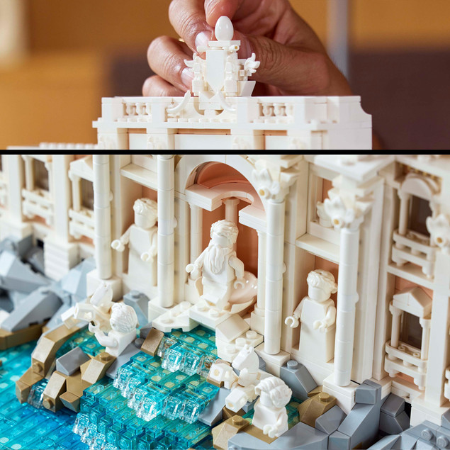 LEGO Architecture 21062 Fontanna di Trevi – Kolekcjonerski Model dla Dorosłych