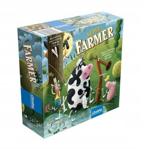 Super Farmer rodzinna gra planszowa Granna