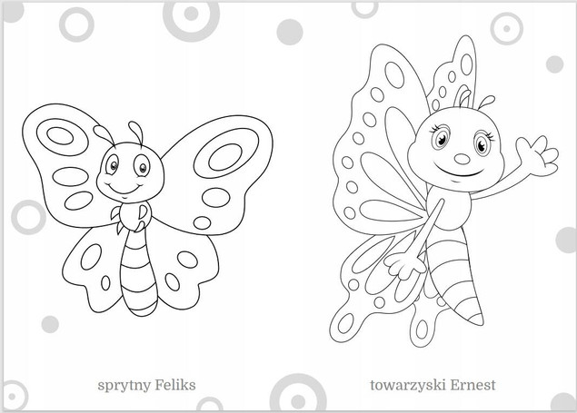 Motyle. Maluszkowe malowanie