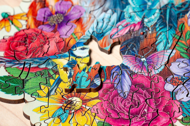 PUZZLE DREWNIANE 150 LIS