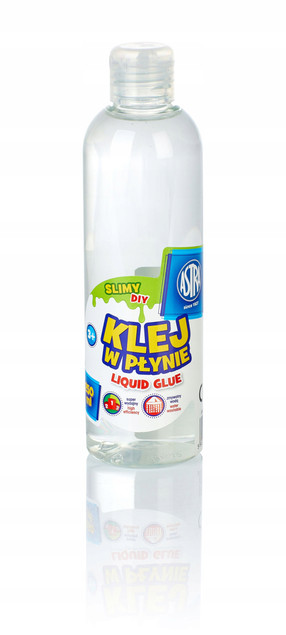 Klej W Płynie Transparentny 250 ml Super Wydajny Astra