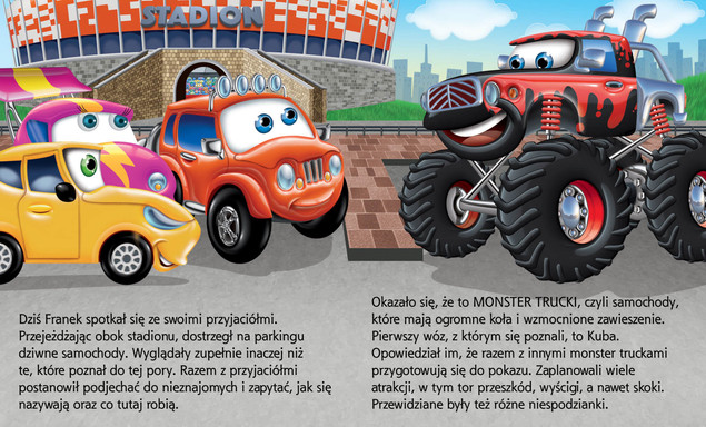 Samochodzik Franek Monster Truck - Karolina Górska