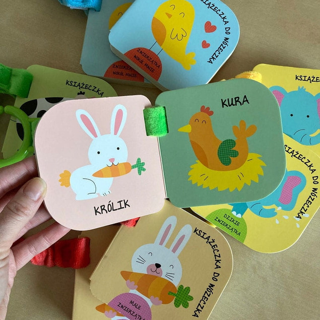 Książeczka do wózeczka. Pierwsze słowa Praca zbiorowa Yoyo Books