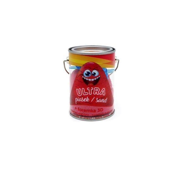EPEE Ultra Piasek - puszka 150g czerwony + foremka 3D lew 093780