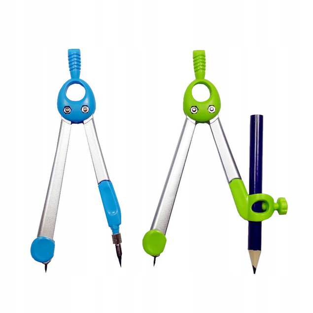 Cyrkiel Szkolny W Etui Grande Rysik + Ołówek 3+ Astra