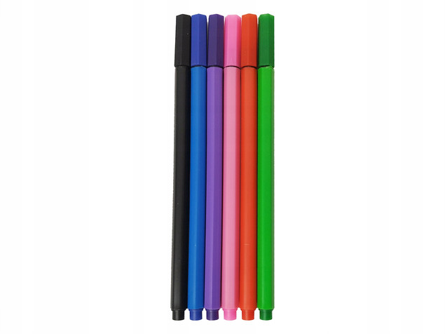 Cienkopis 0.4 mm SCHEMAT 8132 Zestaw 6 Kolorów