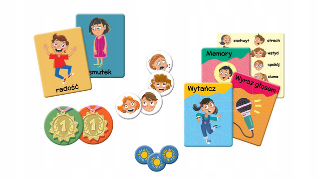 Gra edukacyjna Co za emocje! – Kapitan Nauka