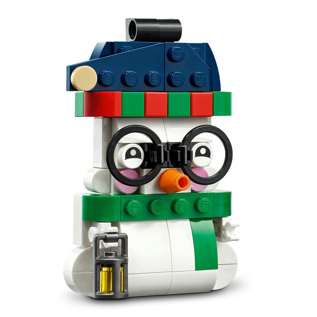 LEGO 40812 Dekoracyjne Bałwanki – Świąteczne Ozdoby Choinkowe