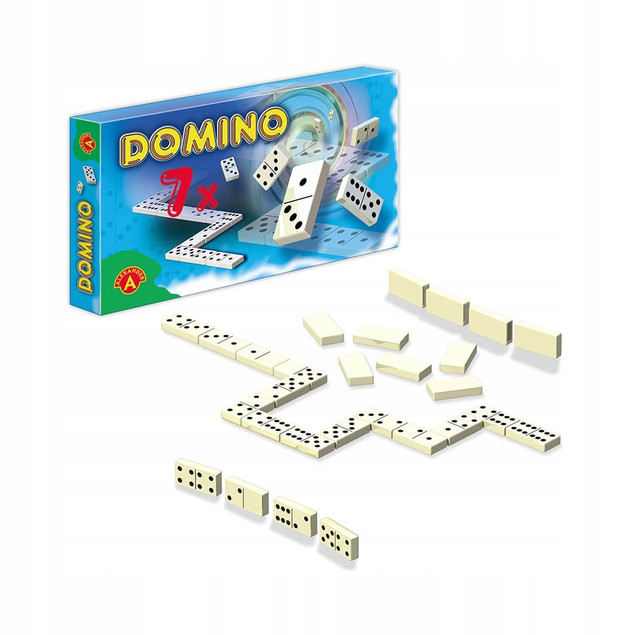 Domino Klasyczne Edukacyjne 5+ Alexander