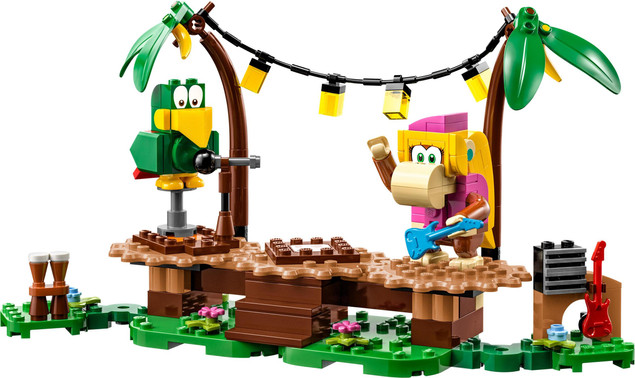 LEGO 71421 Super Mario Dżunglowy koncert Dixie Kong — zestaw rozszerzający
