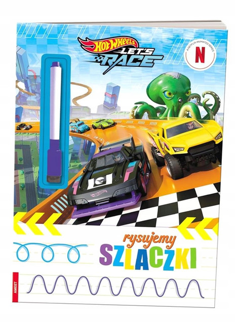 Hot Wheels Rysujemy Szlaczki KSS-1601 Praca zbiorowa