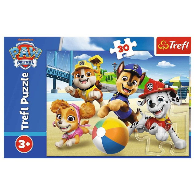 Puzzle Trefl 30 elementów Psi Patrol Cztery Łapy