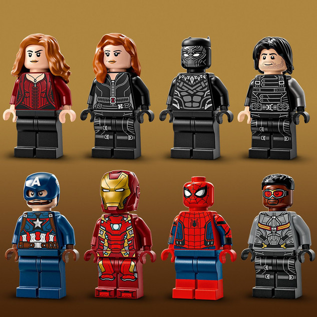 LEGO Super Heroes 76314 Kapitan Ameryka: Wojna bohaterów - Bitwa na Lotnisku