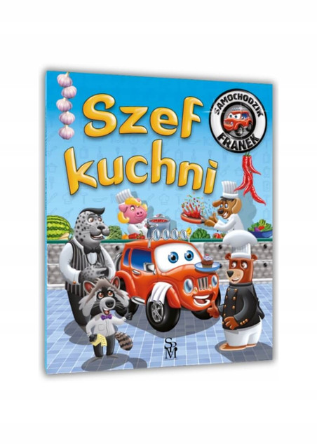 Samochodzik Franek. Szef Kuchni Karolina Górska - Książka z Zagadkami
