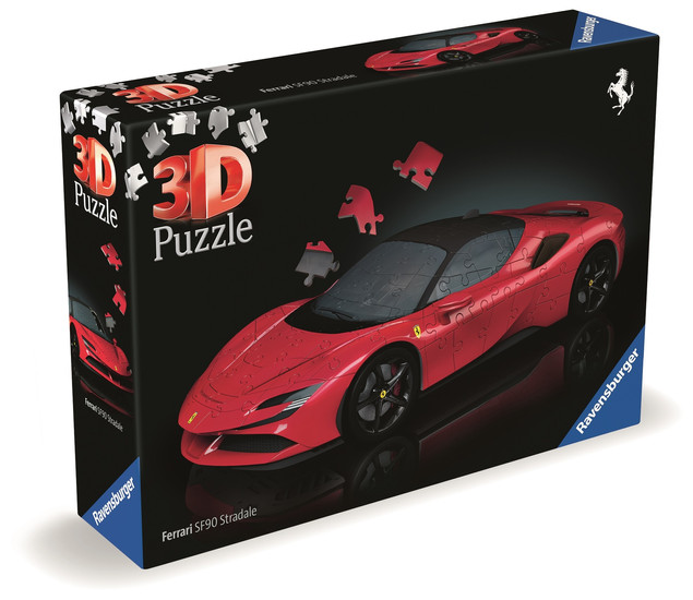 Puzzle przestrzenne 3D Ravensburger Ferrari SF90 161 elementów 8+
