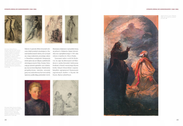 Alfons Mucha. Mistrz Secesji i Plakatu Luba Ristujczina - Album SBM