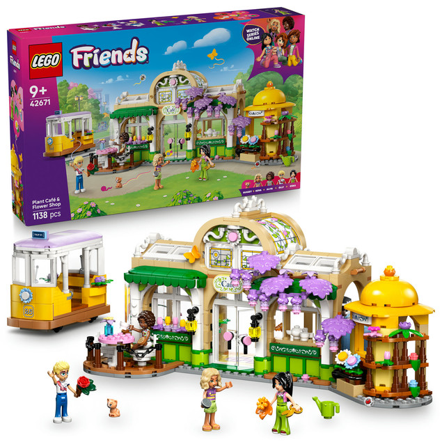 LEGO Friends - Zielona kawiarnia i kwiaciarnia 42671