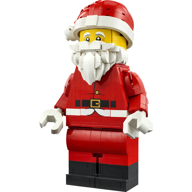 LEGO Ikoniczna Powiększona Minifigurka Świętego Mikołaja 40820 | Prezent & Dekoracja Świąteczna