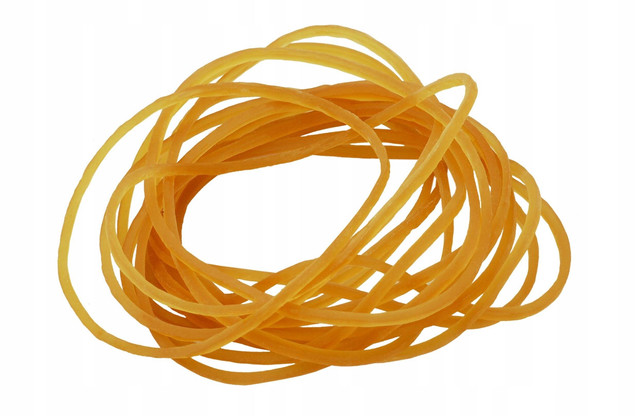 Gumki Recepturki TETIS 15g 43mm BRĄZOWE