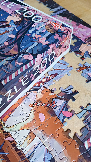 Puzzle Tactic 200 elementów Manga Anime Girl