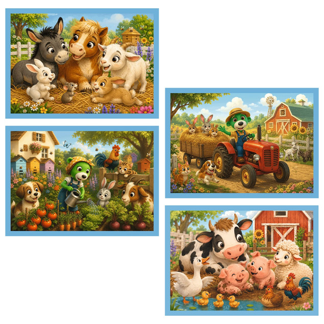 Puzzle Trefl 207 elementów RODZINNY SPACER