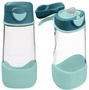 Sportowa Butelka Tritanowa Bidon Ustnik TURKUSOWA Dla Dzieci 450ml 3+ B.Box