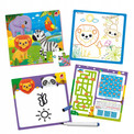 Roter Kafer Gra Edukacyjna 4w1 ZOO Puzzle Układanka dla Dzieci Rozwój
