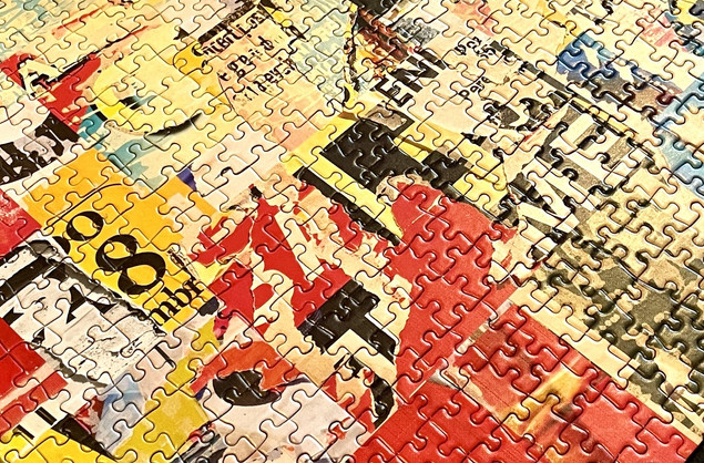 Puzzle Tactic 1000 el. Poster Collage Pattern Fińskie 67x48cm