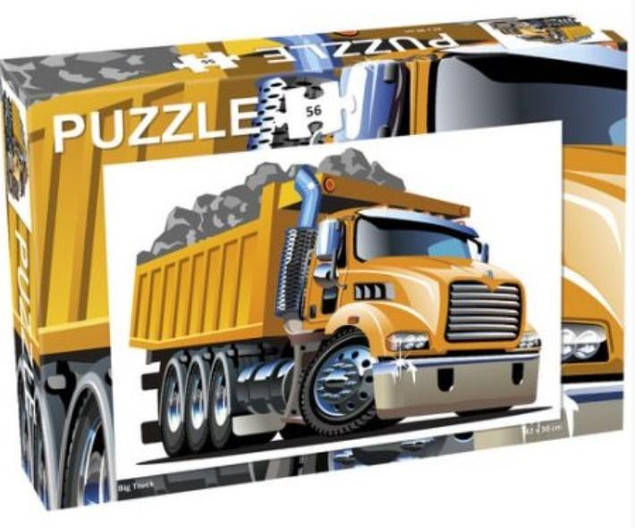 Puzzle Tactic Big Truck Ciężarówka 56 elementów