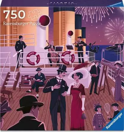 Puzzle Ravensburger 750 elementów Art&Soul: Titanic